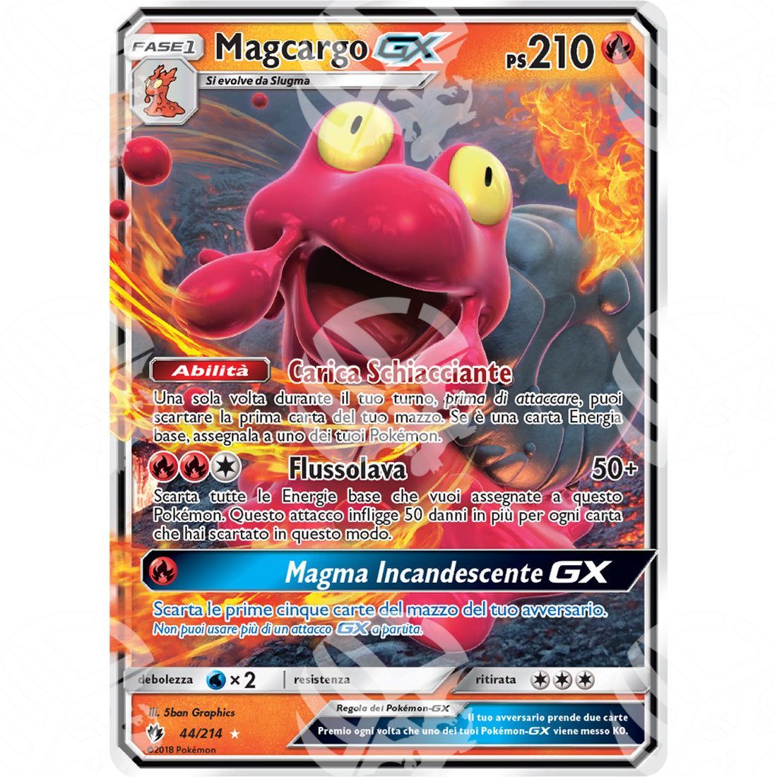 Tuoni Perduti - Magcargo GX - Holo Rare 44/214 - Warcard - Tuoni Perduti - Magcargo GX - Holo Rare 44/214 i prezzi più bassi sul mercato, solo da www.warcardshop.com! Carte singole, box, buste e mazzi.