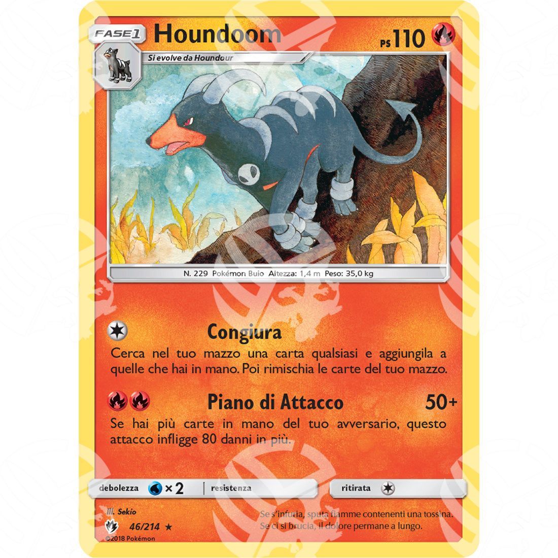 Tuoni Perduti - Houndoom - 46/214 - Warcard - Tuoni Perduti - Houndoom - 46/214 i prezzi più bassi sul mercato, solo da www.warcardshop.com! Carte singole, box, buste e mazzi.