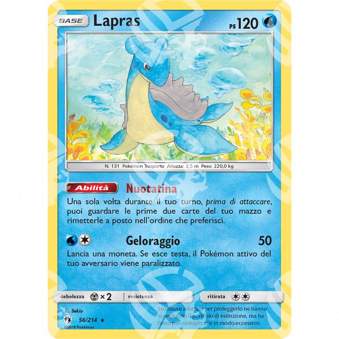 Tuoni Perduti - Lapras - 56/214 - Warcard - Tuoni Perduti - Lapras - 56/214 i prezzi più bassi sul mercato, solo da www.warcardshop.com! Carte singole, box, buste e mazzi.