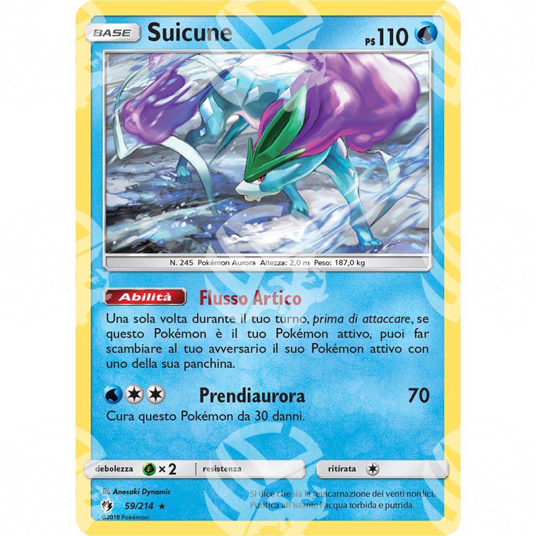 Tuoni Perduti - Suicune - Holo Rare 59/214 - Warcard - Tuoni Perduti - Suicune - Holo Rare 59/214 i prezzi più bassi sul mercato, solo da www.warcardshop.com! Carte singole, box, buste e mazzi.