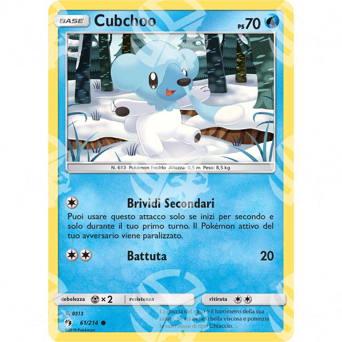 Tuoni Perduti - Cubchoo - 61/214 - Warcard - Tuoni Perduti - Cubchoo - 61/214 i prezzi più bassi sul mercato, solo da www.warcardshop.com! Carte singole, box, buste e mazzi.