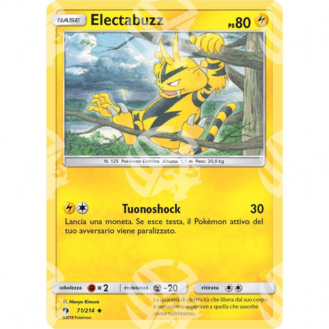 Tuoni Perduti - Electabuzz - 71/214 - Warcard - Tuoni Perduti - Electabuzz - 71/214 i prezzi più bassi sul mercato, solo da www.warcardshop.com! Carte singole, box, buste e mazzi.