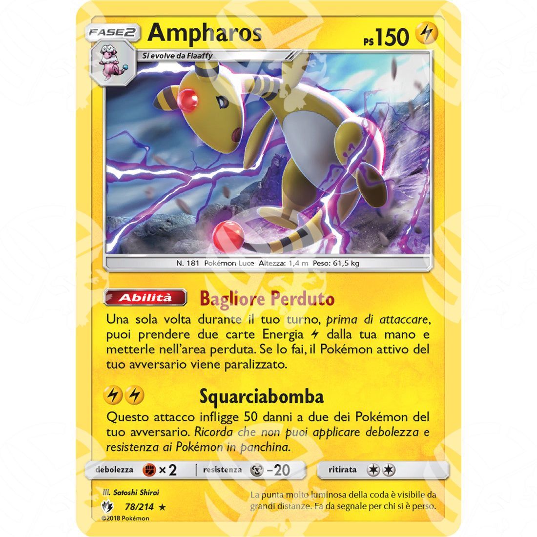 Tuoni Perduti - Ampharos - Holo Rare 78/214 - Warcard - Tuoni Perduti - Ampharos - Holo Rare 78/214 i prezzi più bassi sul mercato, solo da www.warcardshop.com! Carte singole, box, buste e mazzi.