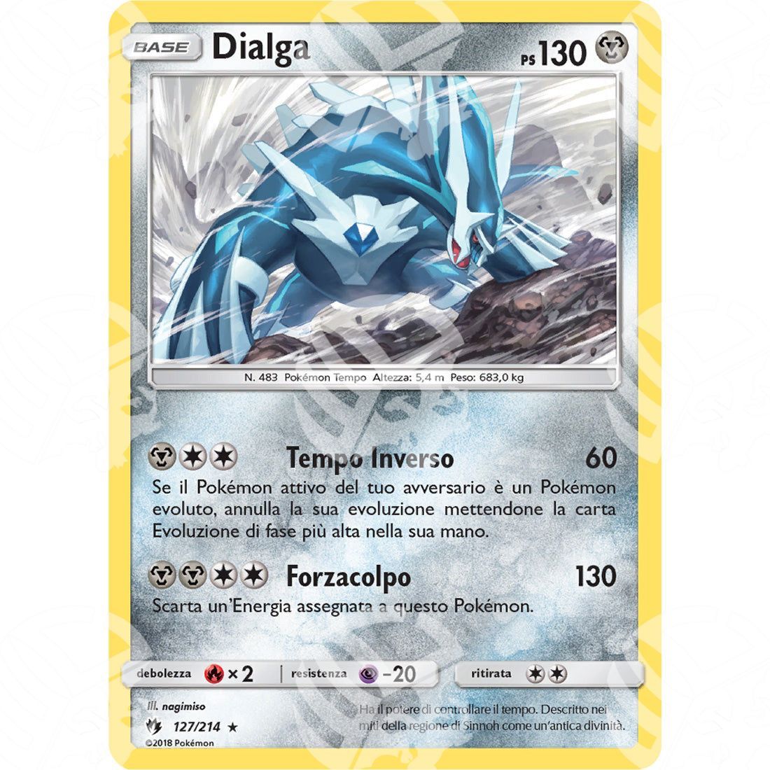 Tuoni Perduti - Dialga - Holo Rare 127/214 - Warcard - Tuoni Perduti - Dialga - Holo Rare 127/214 i prezzi più bassi sul mercato, solo da www.warcardshop.com! Carte singole, box, buste e mazzi.