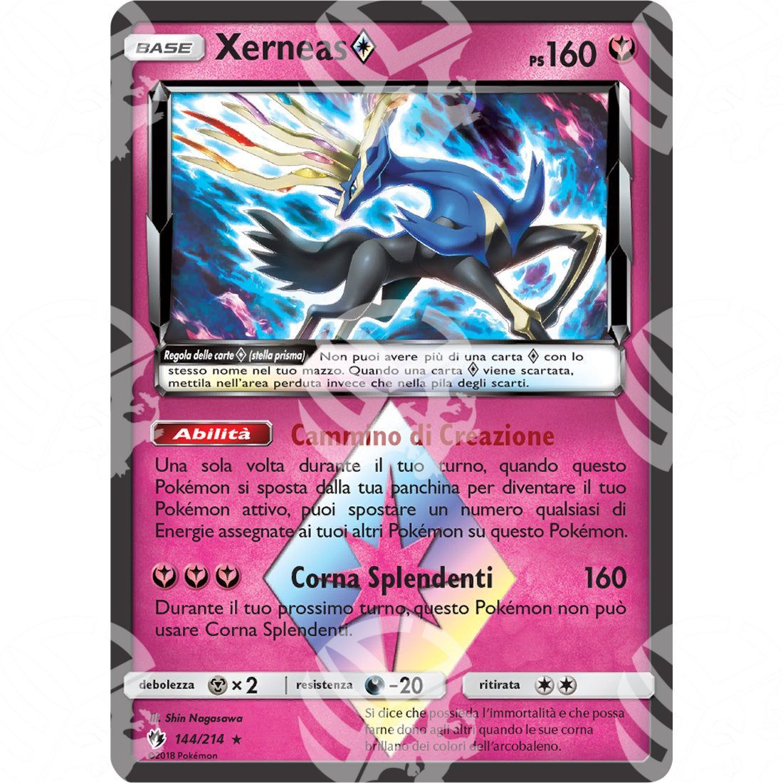 Tuoni Perduti - Xerneas Prism Star - 144/214 - Warcard - Tuoni Perduti - Xerneas Prism Star - 144/214 i prezzi più bassi sul mercato, solo da www.warcardshop.com! Carte singole, box, buste e mazzi.