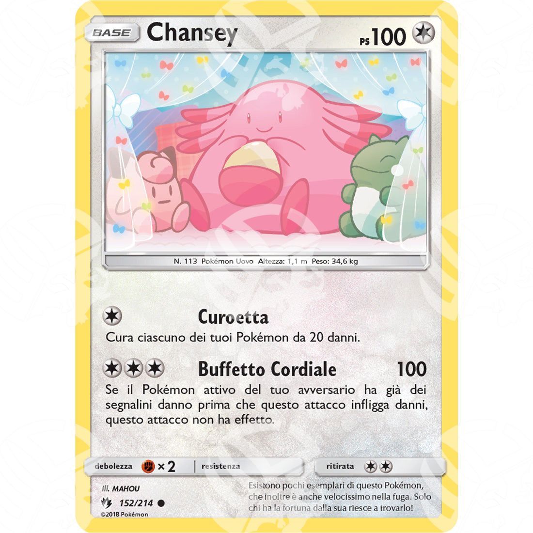 Tuoni Perduti - Chansey - 152/214 - Warcard - Tuoni Perduti - Chansey - 152/214 i prezzi più bassi sul mercato, solo da www.warcardshop.com! Carte singole, box, buste e mazzi.