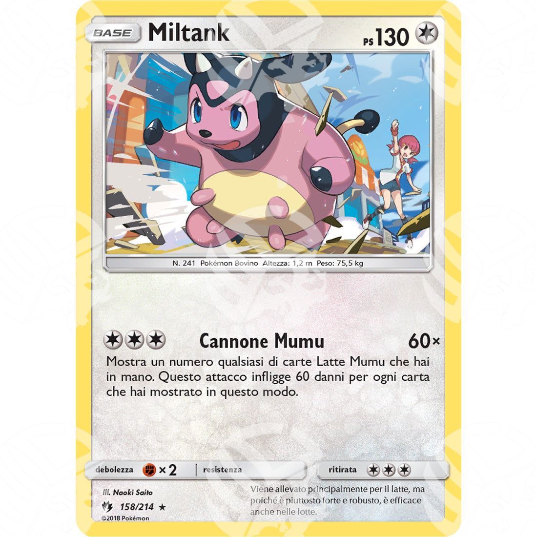 Tuoni Perduti - Miltank - 158/214 - Warcard - Tuoni Perduti - Miltank - 158/214 i prezzi più bassi sul mercato, solo da www.warcardshop.com! Carte singole, box, buste e mazzi.