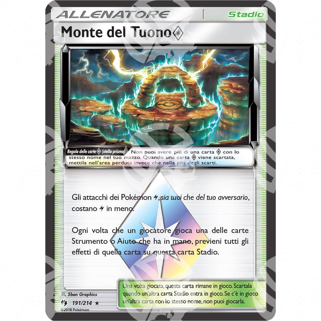 Tuoni Perduti - Thunder Mountain Prism Star - 191/214 - Warcard - Tuoni Perduti - Thunder Mountain Prism Star - 191/214 i prezzi più bassi sul mercato, solo da www.warcardshop.com! Carte singole, box, buste e mazzi.