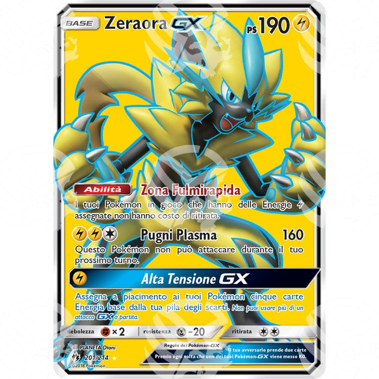 Tuoni Perduti - Zeraora GX - Ultra Rare 201/214 - Warcard - Tuoni Perduti - Zeraora GX - Ultra Rare 201/214 i prezzi più bassi sul mercato, solo da www.warcardshop.com! Carte singole, box, buste e mazzi.