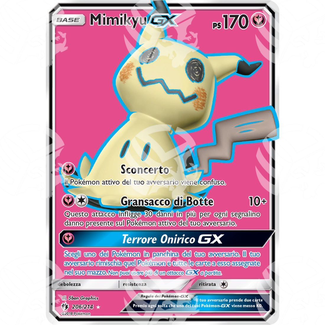 Tuoni Perduti - Mimikyu GX - Ultra Rare 206/214 - Warcard - Tuoni Perduti - Mimikyu GX - Ultra Rare 206/214 i prezzi più bassi sul mercato, solo da www.warcardshop.com! Carte singole, box, buste e mazzi.