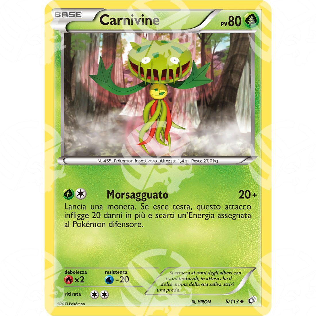 Tesori Leggendari - Carnivine - 5/113 - Warcard - Tesori Leggendari - Carnivine - 5/113 i prezzi più bassi sul mercato, solo da www.warcardshop.com! Carte singole, box, buste e mazzi.