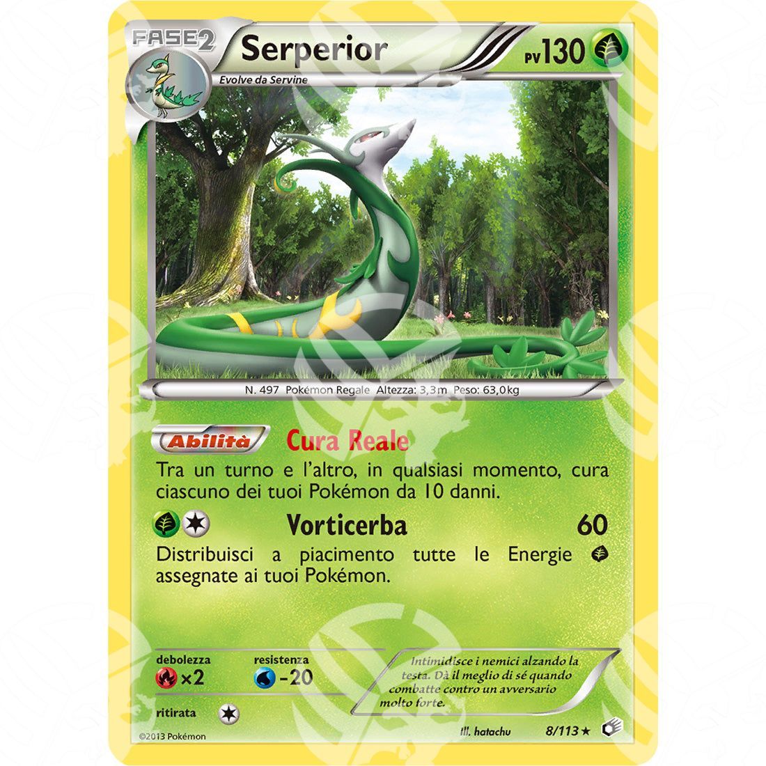 Tesori Leggendari - Serperior - Holo Rare 8/113 - Warcard - Tesori Leggendari - Serperior - Holo Rare 8/113 i prezzi più bassi sul mercato, solo da www.warcardshop.com! Carte singole, box, buste e mazzi.