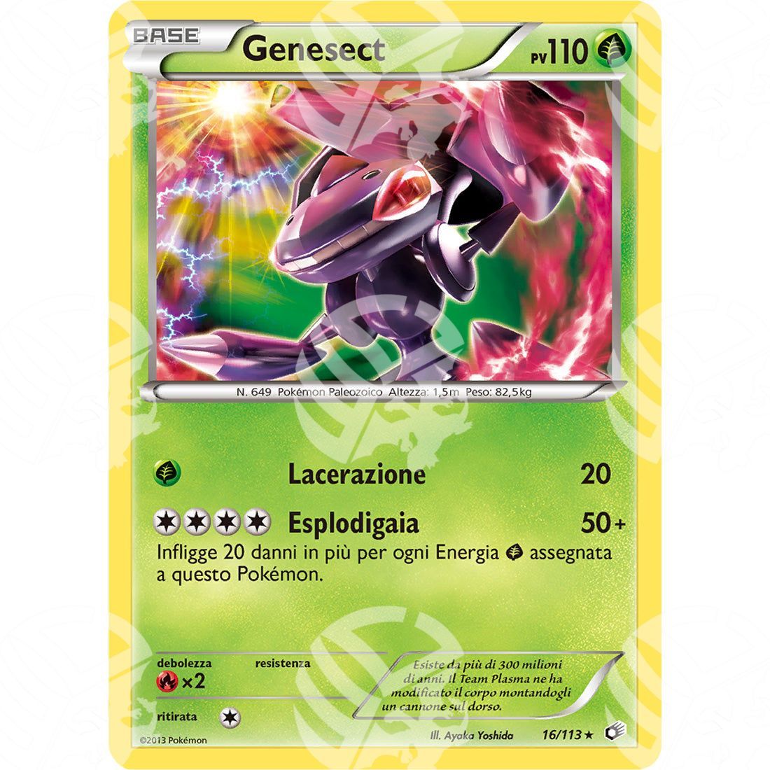 Tesori Leggendari - Genesect - Holo Rare 16/113 - Warcard - Tesori Leggendari - Genesect - Holo Rare 16/113 i prezzi più bassi sul mercato, solo da www.warcardshop.com! Carte singole, box, buste e mazzi.