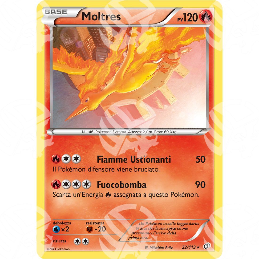 Tesori Leggendari - Moltres - Holo Rare 22/113 - Warcard - Tesori Leggendari - Moltres - Holo Rare 22/113 i prezzi più bassi sul mercato, solo da www.warcardshop.com! Carte singole, box, buste e mazzi.