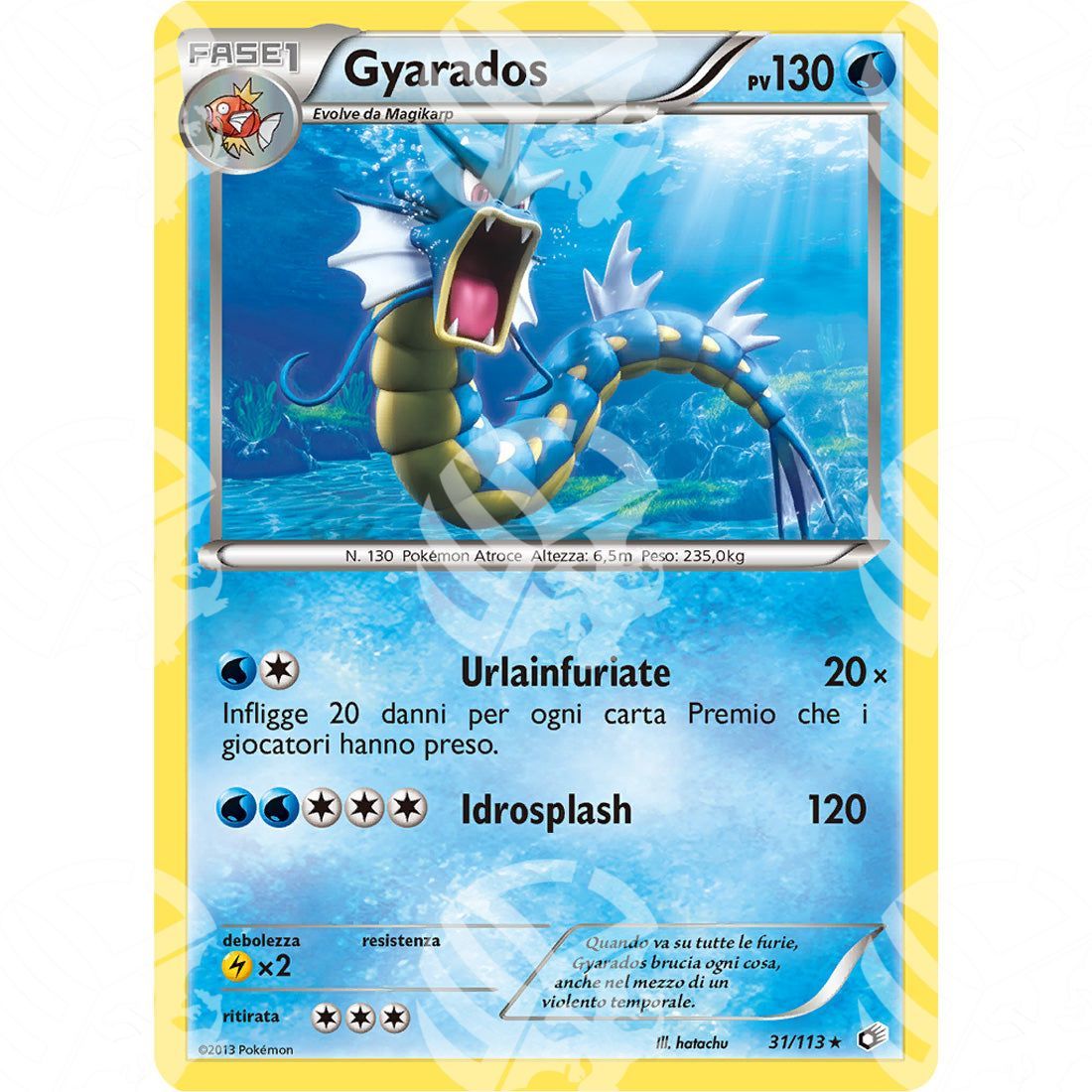 Tesori Leggendari - Gyarados - 31/113 - Warcard - Tesori Leggendari - Gyarados - 31/113 i prezzi più bassi sul mercato, solo da www.warcardshop.com! Carte singole, box, buste e mazzi.