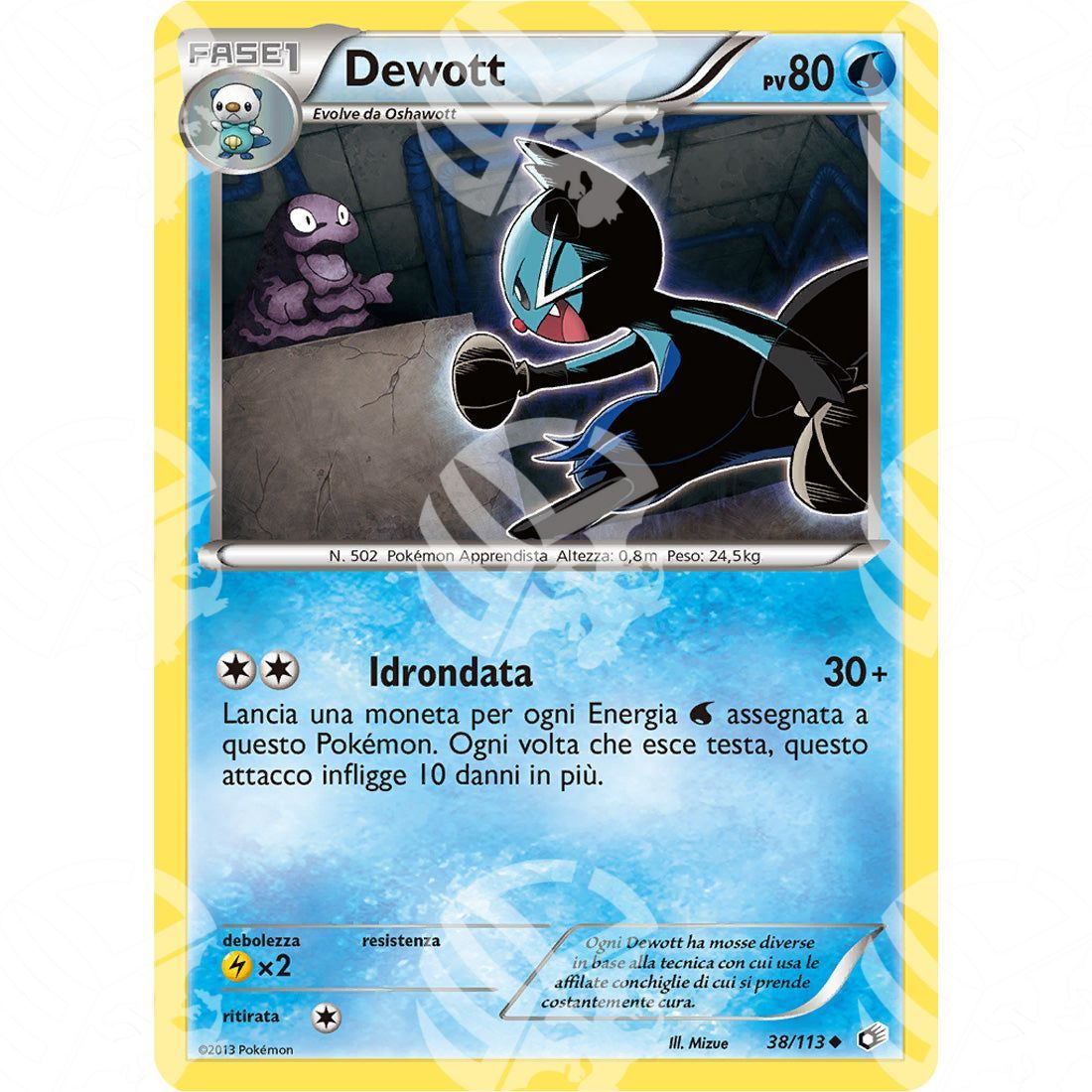 Tesori Leggendari - Dewott - 38/113 - Warcard - Tesori Leggendari - Dewott - 38/113 i prezzi più bassi sul mercato, solo da www.warcardshop.com! Carte singole, box, buste e mazzi.