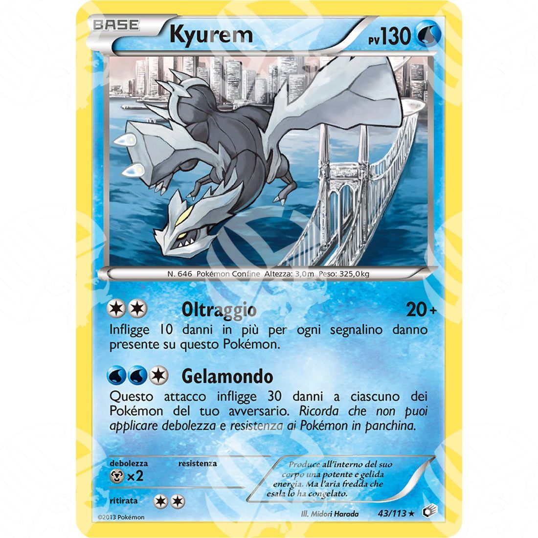 Tesori Leggendari - Kyurem - Holo Rare 43/113 - Warcard - Tesori Leggendari - Kyurem - Holo Rare 43/113 i prezzi più bassi sul mercato, solo da www.warcardshop.com! Carte singole, box, buste e mazzi.