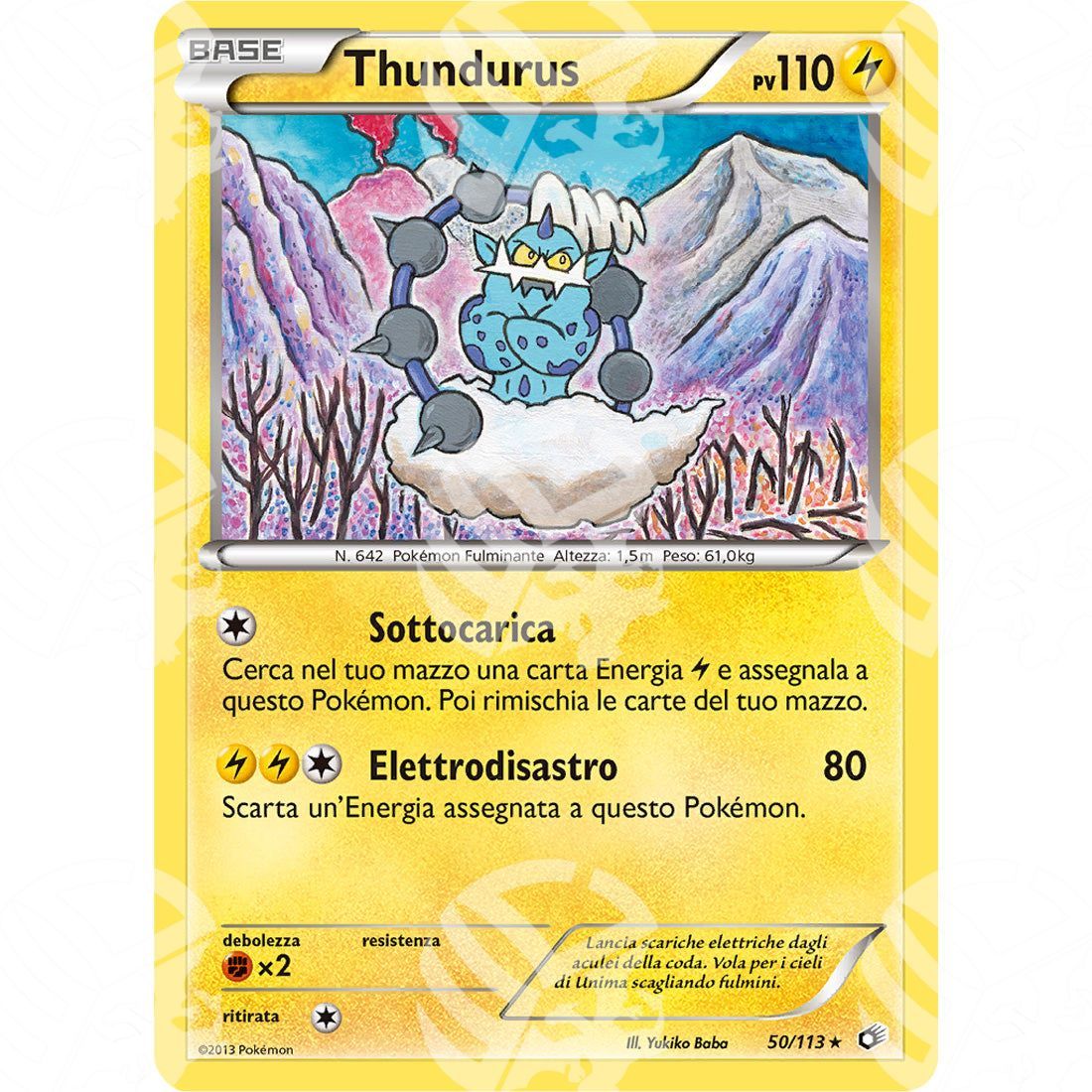 Tesori Leggendari - Thundurus - Holo Rare 50/113 - Warcard - Tesori Leggendari - Thundurus - Holo Rare 50/113 i prezzi più bassi sul mercato, solo da www.warcardshop.com! Carte singole, box, buste e mazzi.