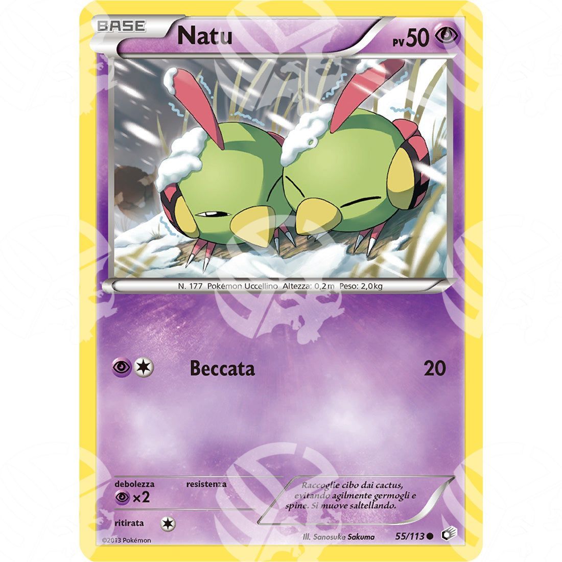 Tesori Leggendari - Natu - 55/113 - Warcard - Tesori Leggendari - Natu - 55/113 i prezzi più bassi sul mercato, solo da www.warcardshop.com! Carte singole, box, buste e mazzi.