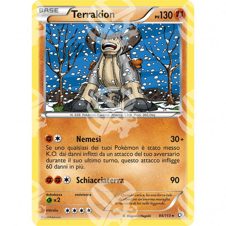 Tesori Leggendari - Terrakion - Holo Rare 84/113 - Warcard - Tesori Leggendari - Terrakion - Holo Rare 84/113 i prezzi più bassi sul mercato, solo da www.warcardshop.com! Carte singole, box, buste e mazzi.