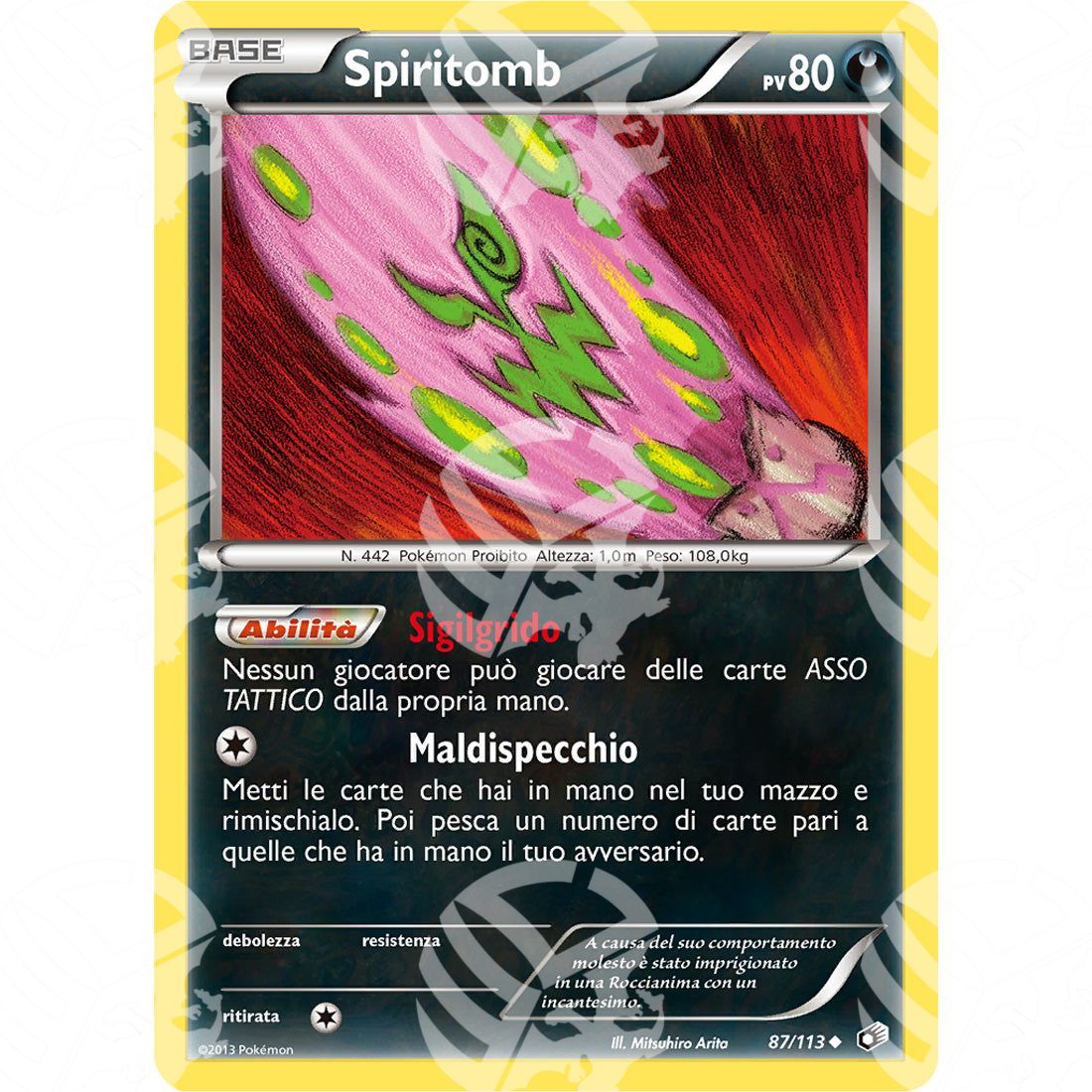 Tesori Leggendari - Spiritomb - 87/113 - Warcard - Tesori Leggendari - Spiritomb - 87/113 i prezzi più bassi sul mercato, solo da www.warcardshop.com! Carte singole, box, buste e mazzi.