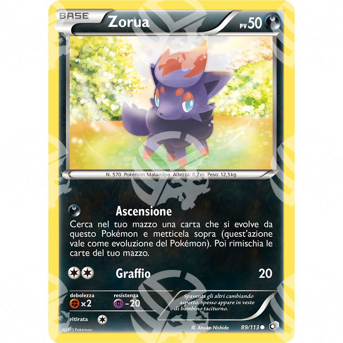 Tesori Leggendari - Zorua - 89/113 - Warcard - Tesori Leggendari - Zorua - 89/113 i prezzi più bassi sul mercato, solo da www.warcardshop.com! Carte singole, box, buste e mazzi.