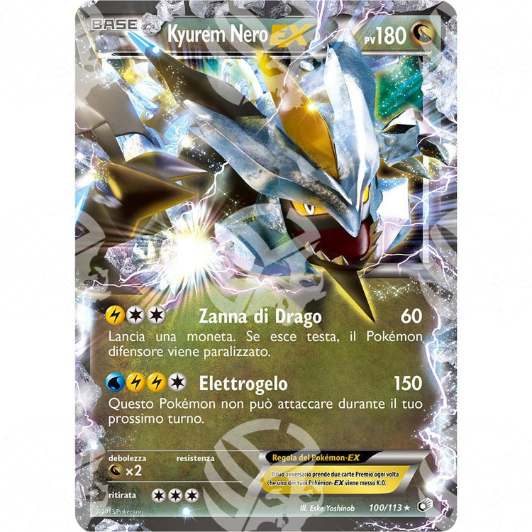 Tesori Leggendari - Black Kyurem EX - Ultra Rare 100/113 - Warcard - Tesori Leggendari - Black Kyurem EX - Ultra Rare 100/113 i prezzi più bassi sul mercato, solo da www.warcardshop.com! Carte singole, box, buste e mazzi.