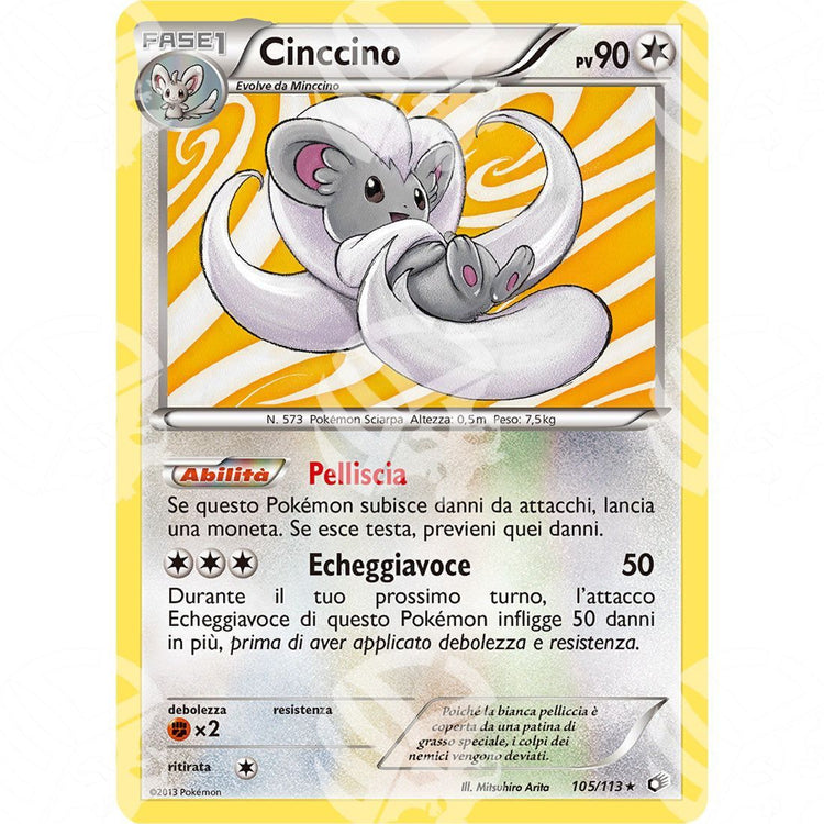 Tesori Leggendari - Cinccino - Holo Rare 105/113 - Warcard - Tesori Leggendari - Cinccino - Holo Rare 105/113 i prezzi più bassi sul mercato, solo da www.warcardshop.com! Carte singole, box, buste e mazzi.