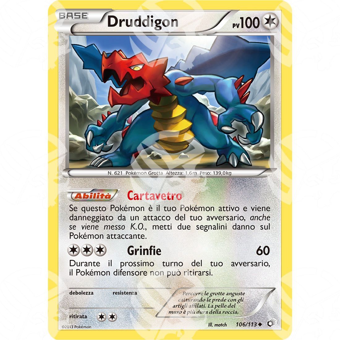 Tesori Leggendari - Druddigon - 106/113 - Warcard - Tesori Leggendari - Druddigon - 106/113 i prezzi più bassi sul mercato, solo da www.warcardshop.com! Carte singole, box, buste e mazzi.