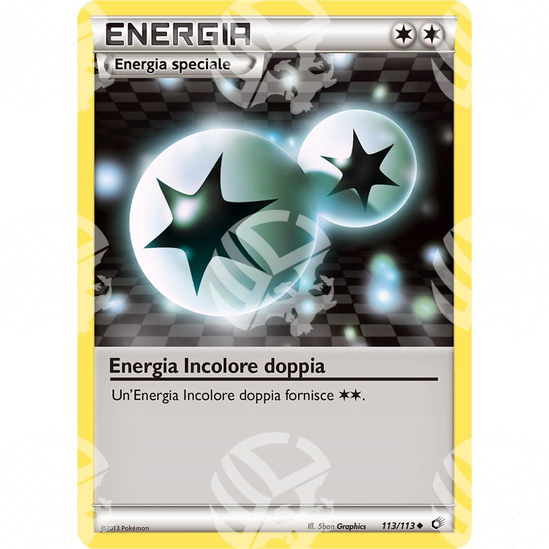 Tesori Leggendari - Double Colorless Energy - 113/113 - Warcard - Tesori Leggendari - Double Colorless Energy - 113/113 i prezzi più bassi sul mercato, solo da www.warcardshop.com! Carte singole, box, buste e mazzi.