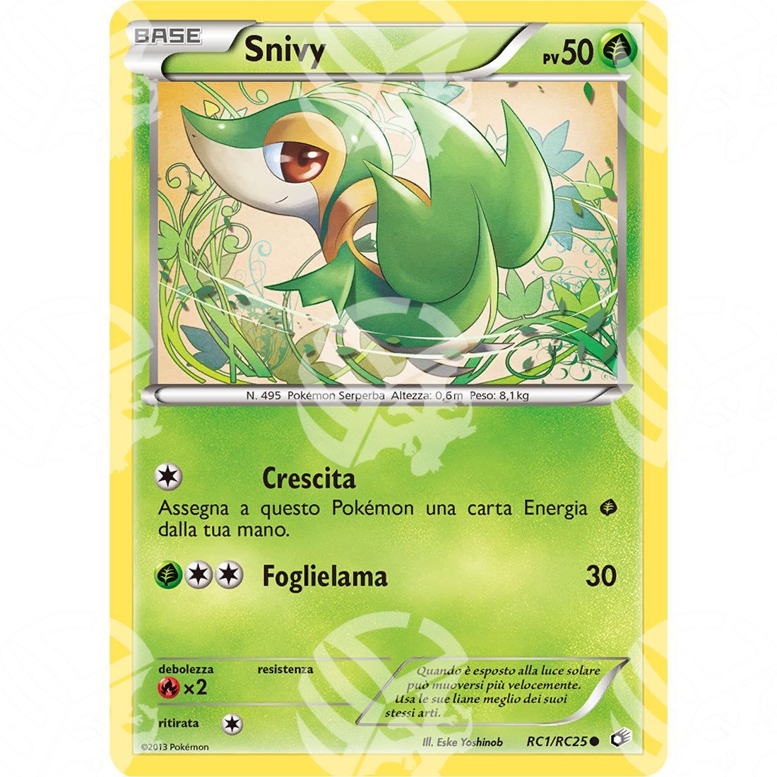 Tesori Leggendari - Snivy - RC1/RC25 - Warcard - Tesori Leggendari - Snivy - RC1/RC25 i prezzi più bassi sul mercato, solo da www.warcardshop.com! Carte singole, box, buste e mazzi.