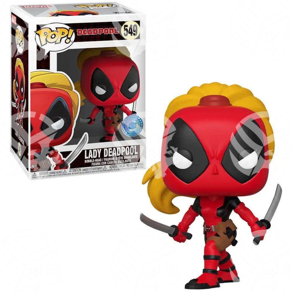 Lady Deadpool 9cm Pop In A Box - Warcard - Funko Pop i prezzi più bassi sul mercato, solo da www.warcardshop.com! Carte singole, box, buste e mazzi.