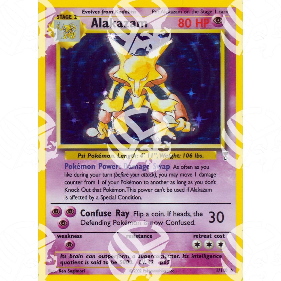 Legendary Collection - Alakazam - Holo Rare 1/110 - Warcard - Legendary Collection - Alakazam - Holo Rare 1/110 i prezzi più bassi sul mercato, solo da www.warcardshop.com! Carte singole, box, buste e mazzi.