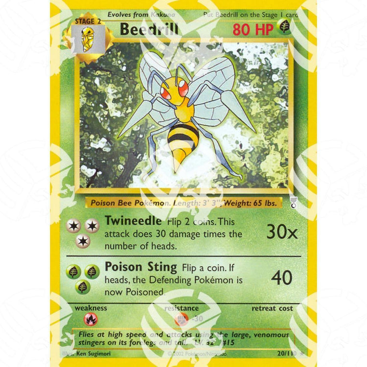 Legendary Collection - Beedrill - 20/110 - Warcard - Legendary Collection - Beedrill - 20/110 i prezzi più bassi sul mercato, solo da www.warcardshop.com! Carte singole, box, buste e mazzi.