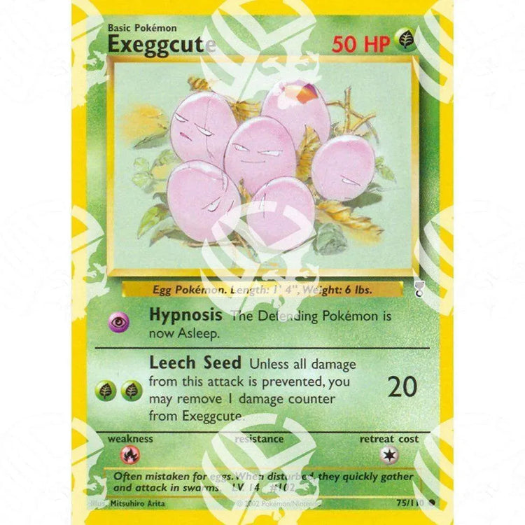 Legendary Collection - Exeggcute - 75/110 - Warcard - Legendary Collection - Exeggcute - 75/110 i prezzi più bassi sul mercato, solo da www.warcardshop.com! Carte singole, box, buste e mazzi.