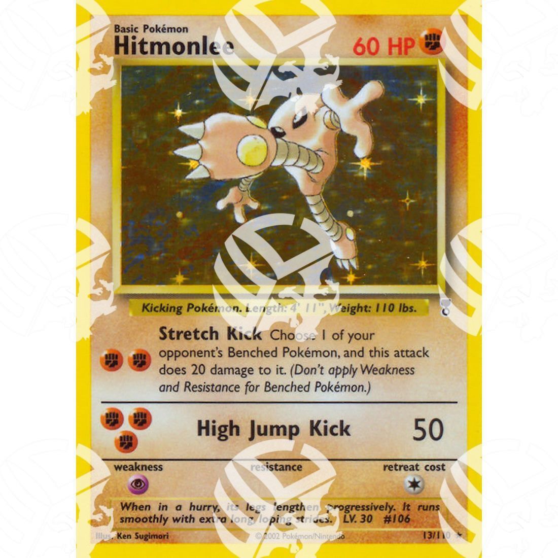 Legendary Collection - Hitmonlee - Holo Rare 13/110 - Warcard - Legendary Collection - Hitmonlee - Holo Rare 13/110 i prezzi più bassi sul mercato, solo da www.warcardshop.com! Carte singole, box, buste e mazzi.