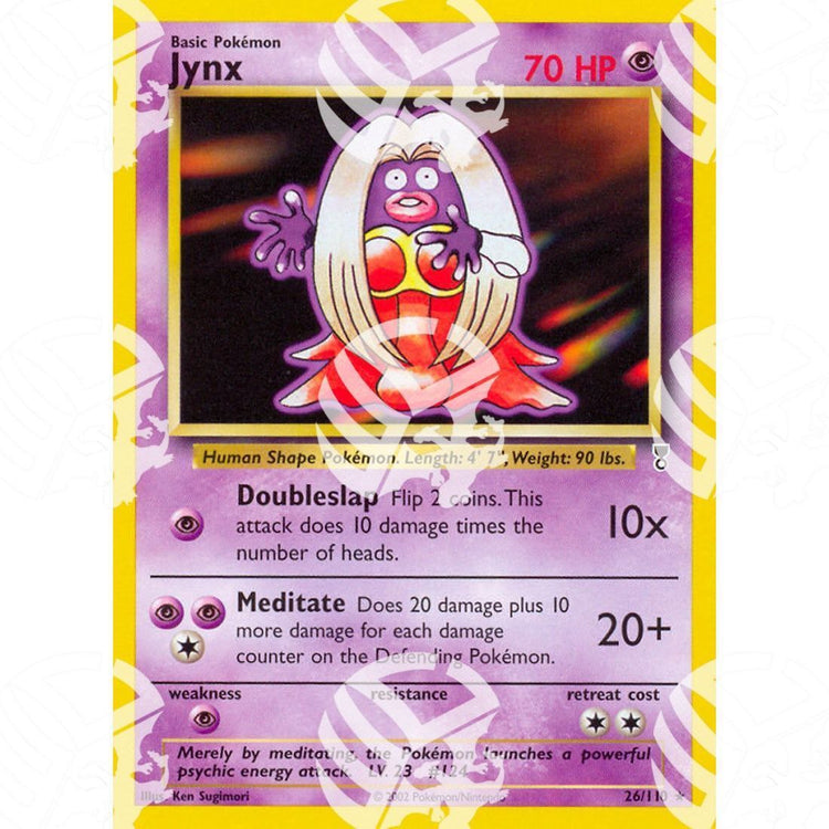 Legendary Collection - Jynx - 26/110 - Warcard - Legendary Collection - Jynx - 26/110 i prezzi più bassi sul mercato, solo da www.warcardshop.com! Carte singole, box, buste e mazzi.