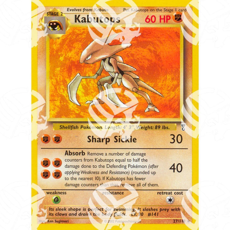 Legendary Collection - Kabutops - 27/110 - Warcard - Legendary Collection - Kabutops - 27/110 i prezzi più bassi sul mercato, solo da www.warcardshop.com! Carte singole, box, buste e mazzi.