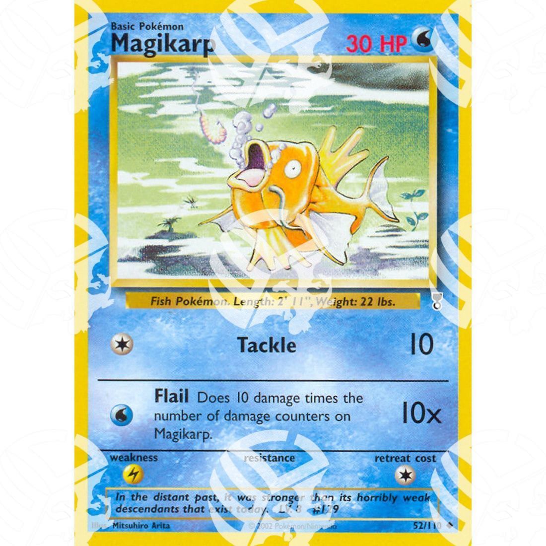 Legendary Collection - Magikarp - 52/110 - Warcard - Legendary Collection - Magikarp - 52/110 i prezzi più bassi sul mercato, solo da www.warcardshop.com! Carte singole, box, buste e mazzi.