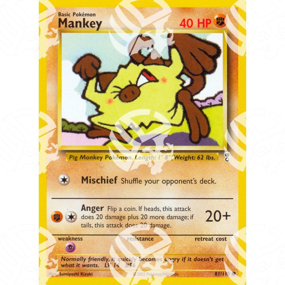 Legendary Collection - Mankey - 81/110 - Warcard - Legendary Collection - Mankey - 81/110 i prezzi più bassi sul mercato, solo da www.warcardshop.com! Carte singole, box, buste e mazzi.