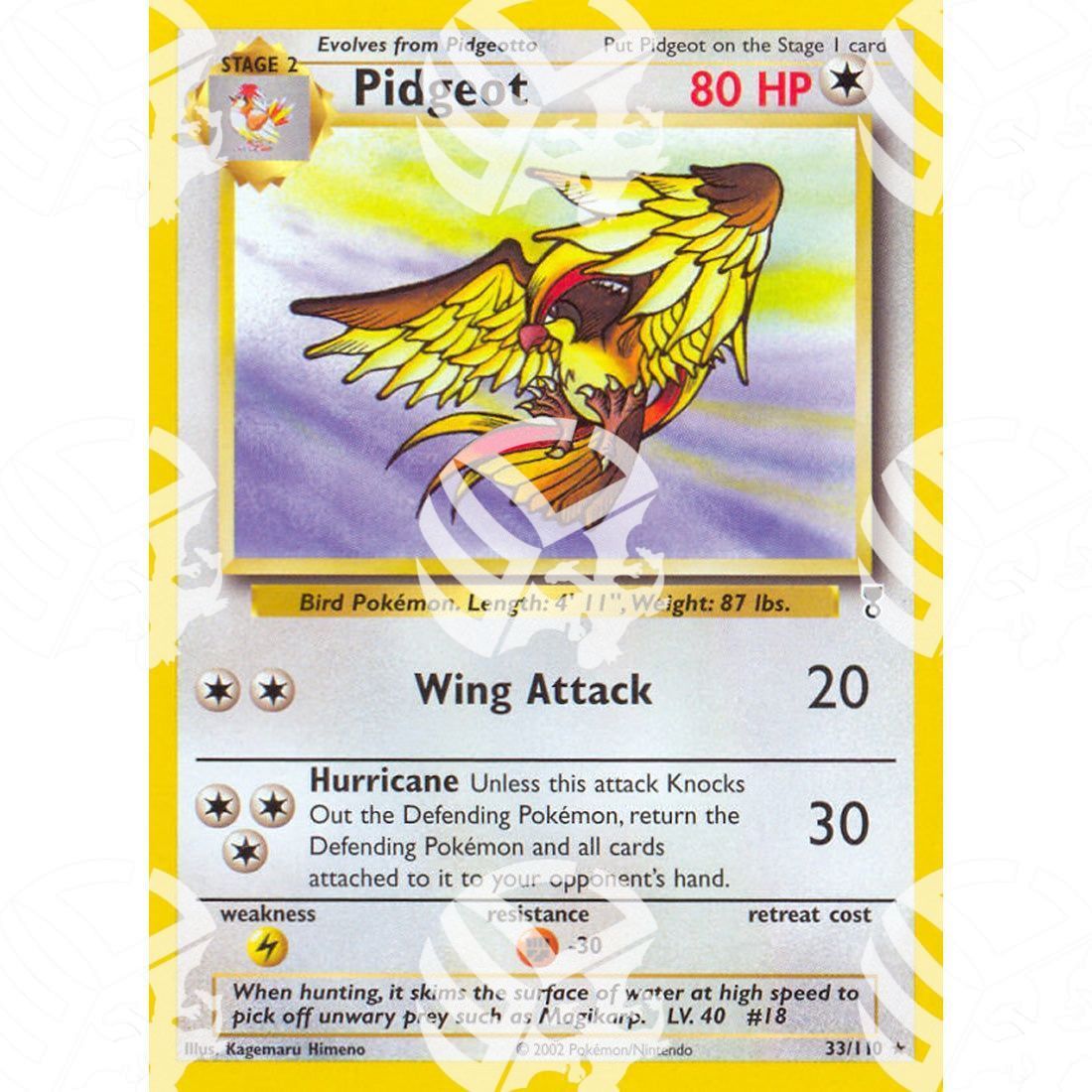 Legendary Collection - Pidgeot - 33/110 - Warcard - Legendary Collection - Pidgeot - 33/110 i prezzi più bassi sul mercato, solo da www.warcardshop.com! Carte singole, box, buste e mazzi.