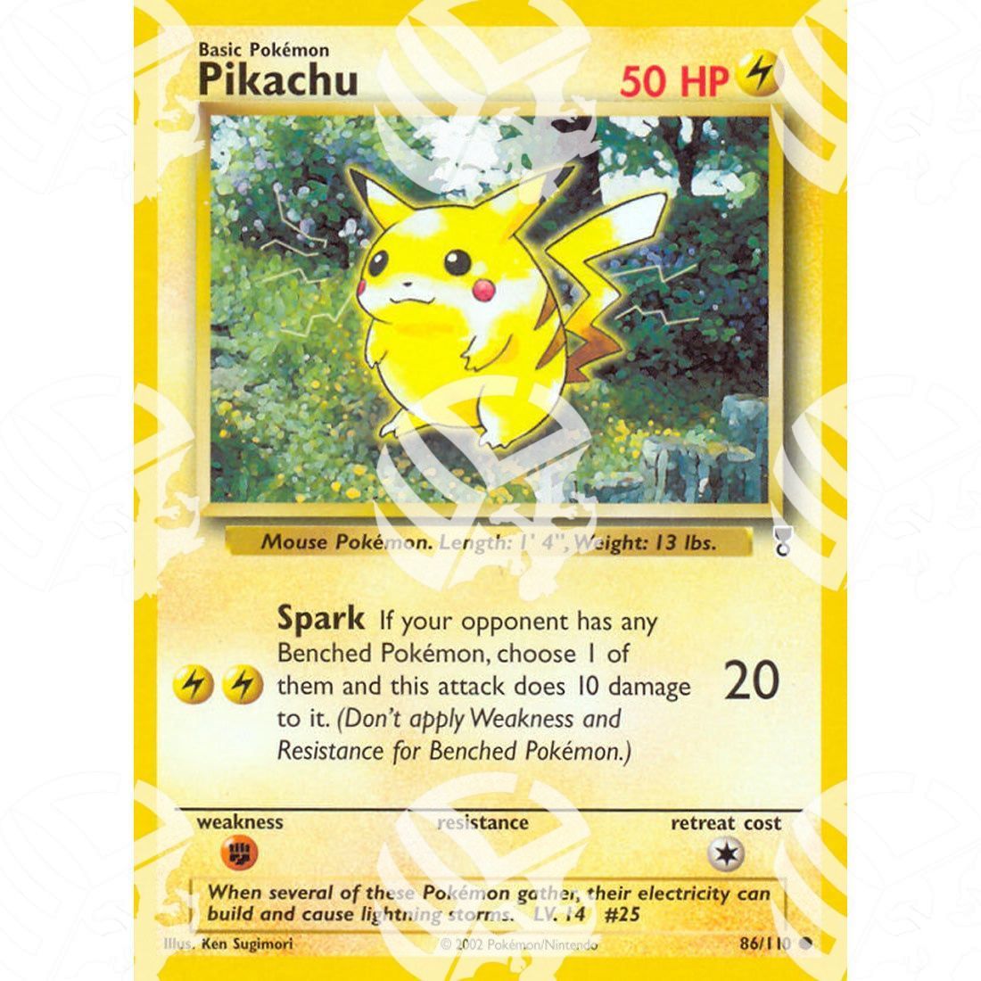 Legendary Collection - Pikachu - 86/110 - Warcard - Legendary Collection - Pikachu - 86/110 i prezzi più bassi sul mercato, solo da www.warcardshop.com! Carte singole, box, buste e mazzi.