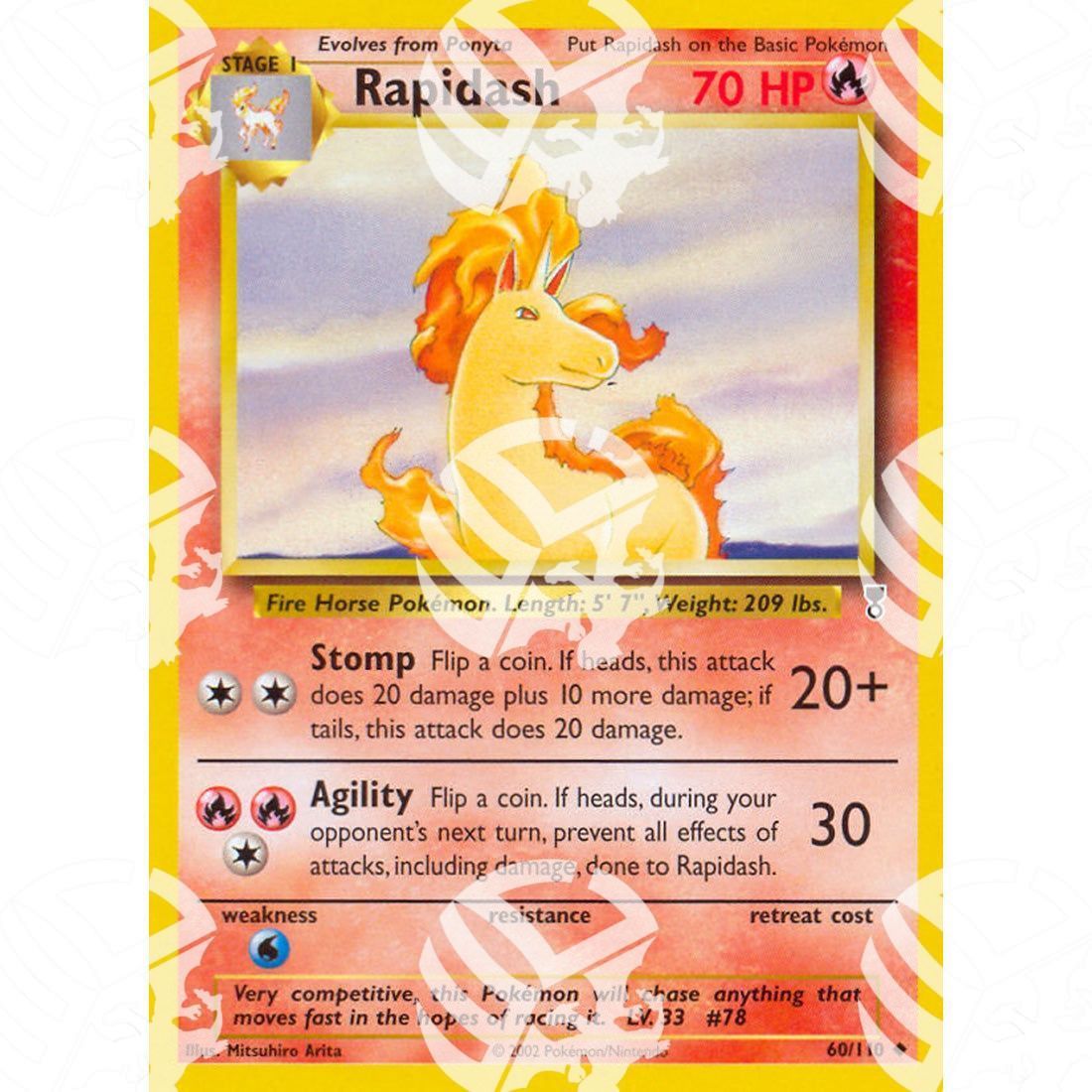 Legendary Collection - Rapidash - 60/110 - Warcard - Legendary Collection - Rapidash - 60/110 i prezzi più bassi sul mercato, solo da www.warcardshop.com! Carte singole, box, buste e mazzi.