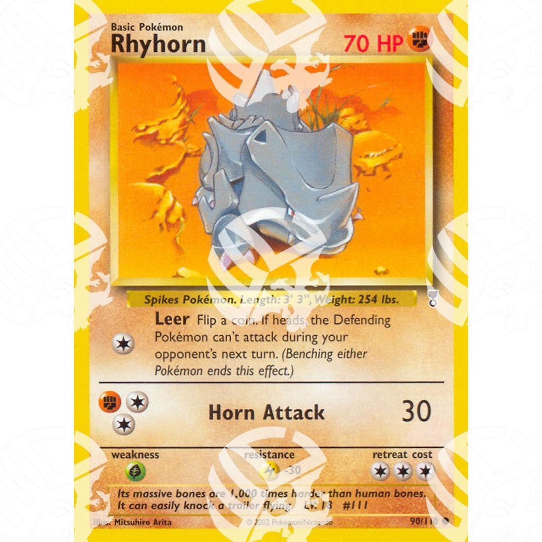 Legendary Collection - Rhyhorn - 90/110 - Warcard - Legendary Collection - Rhyhorn - 90/110 i prezzi più bassi sul mercato, solo da www.warcardshop.com! Carte singole, box, buste e mazzi.