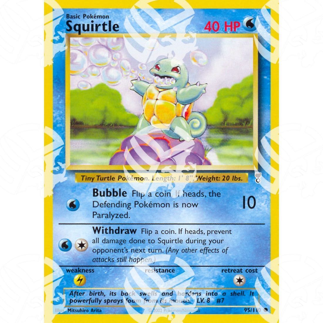 Legendary Collection - Squirtle - 95/110 - Warcard - Legendary Collection - Squirtle - 95/110 i prezzi più bassi sul mercato, solo da www.warcardshop.com! Carte singole, box, buste e mazzi.