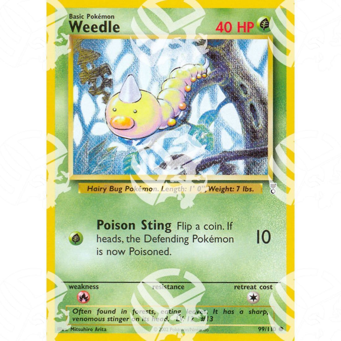 Legendary Collection - Weedle - 99/110 - Warcard - Legendary Collection - Weedle - 99/110 i prezzi più bassi sul mercato, solo da www.warcardshop.com! Carte singole, box, buste e mazzi.