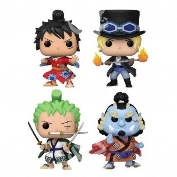 Luffytaro, Roronoa Zoro, Jinbe and Sabo Glow in the Dark 9 cm - Warcard -  i prezzi più bassi sul mercato, solo da www.warcardshop.com! Carte singole, box, buste e mazzi.