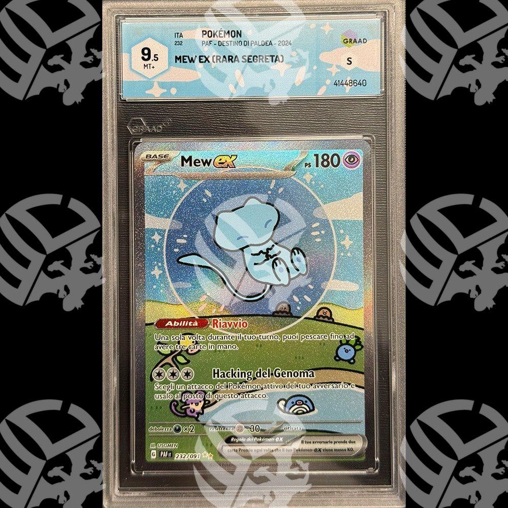 Mew Ex Destino di Platea - GRAAD 9,5 - Warcard - Gradate i prezzi più bassi sul mercato, solo da www.warcardshop.com! Carte singole, box, buste e mazzi.