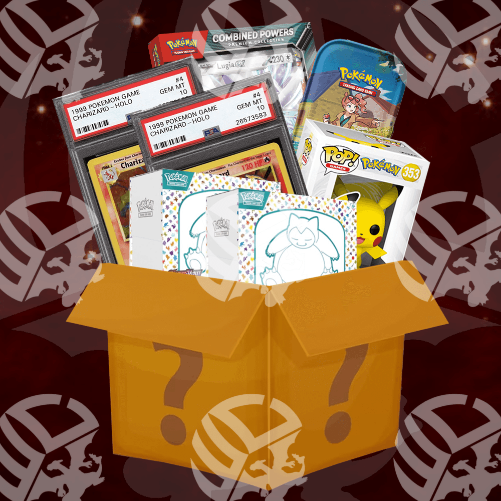 Mystery Box POKEMON - LUSSO - Warcard - Mystery Box i prezzi più bassi sul mercato, solo da www.warcardshop.com! Carte singole, box, buste e mazzi.