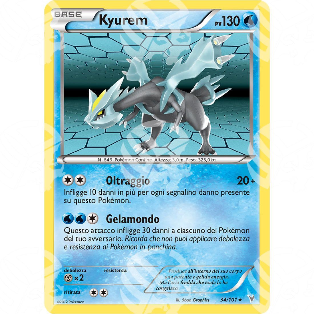 Vittorie Regali - Kyurem - Holo Rare 34/101 - Warcard - Vittorie Regali - Kyurem - Holo Rare 34/101 i prezzi più bassi sul mercato, solo da www.warcardshop.com! Carte singole, box, buste e mazzi.